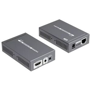 Προσαρμογέας AV Deltaco HDMI adaptis DELTACO 70m, PoE, HDBase T, juodas / LKV375N / HDMI-273 13320702 7333048026576