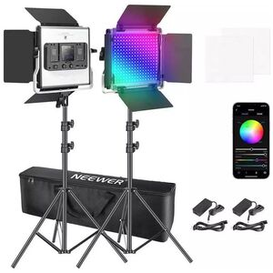 Neewer Neewer 2x RGB 480 LED Light φωτιστικό στούντιο 10096689 13412277 1040500001694