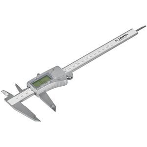 Truper Skaitmeninis slankmatis. Tikslumas 0,01 χλστ. Minimalus matuojamas storis 0,01mm, didžiausias matuojamas storis 150mm Truper® 13442906 7501206641811