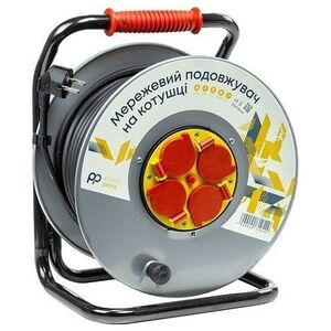 EXD Ilgintuvas su rite 50m, 4 lizdai, 3x2,5mm2 13460383 9990000610549