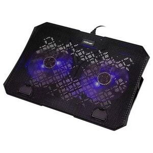 Ψύξη υπολογιστή Hismart Nešiojamojo aušinimo stovas HISMART, su 2 LED ventiliatoriais, 5 padėčių 13462913 9990001083120