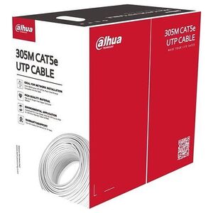 Dahua Technology CABLE CAT5E UTP 305M Baltas/PFM920I-5EU-U DAHUA 13783482 6939554998539