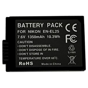 Extra Digital μπαταρία NIKON EN-EL25, 1350mAh 13838360 9990000000000