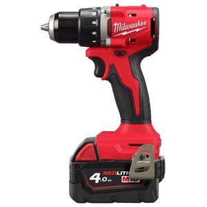 Μπαταρία τρυπανιού/οδηγού Milwaukee. suktuvas-gręžtuvas M18 BLDDRC-402C 18V 2x4.0Ah Li-Ion 13923575 4058546477059