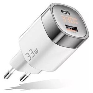 Extra Digital Kroviklis GaN USB Type-C, φορτιστής USB Type-A: 33W, PPS 14072090 9990000230273