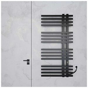 Καλοριφέρ μπάνιου Kosser Rankšluosčių džiovintuvas Kosser Brash 1200x600/16 EL laikmatis juodas 14249934 2000962920673