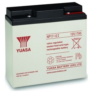 Akumuliatorius (AGM) YUASA 17Ah 12V M5 VRLA (pakuotėje 4)