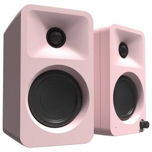 KANTO AUDIO 100W POWERED REFERENCE DESKTOP SPEAKERS WITH BLUETOOTH - PINK, PAIR (INCLUDES TYPE C POWER CORD)