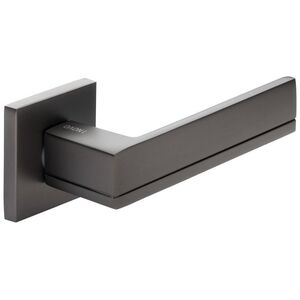 Door handle INOVO Shadow 671 SLIM, square, graphite color.