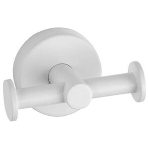 KAPITAN Διπλός γάντζος για πετσέτα Kapitan UNO 12 22 66, λευκό ματ 14068723 3800201585033