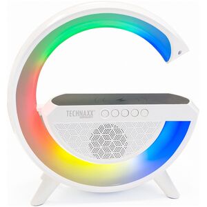 Głośnik Technaxx TX-264 LED, nocna lampka, ładowanie bezprzewodowe
