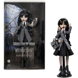Mattel „Monster High X Wednesday“ lėlė Trečiadienė