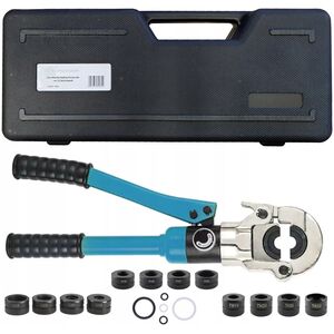 Zaciskarka hydrauliczna do rur 12 końcówek E6251
