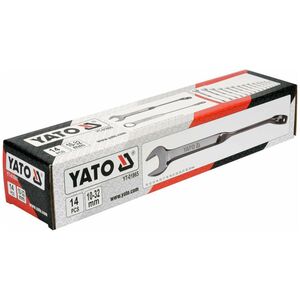 Yato `Klucz pł-oczk 10-32mm kpl. 14szt skręcony