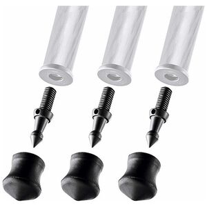 Manfrotto Gitzo κοντές καρφίτσες και λαστιχένια πόδια GSF30S 30mm 3τμχ 13927505 8024221665239