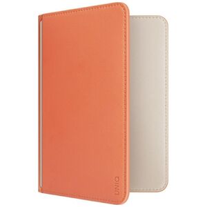 UNIQ Belmont Passport Case RFID Blocking Terracotta Ivory