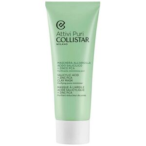 Collistar Attivi Puri glinkowa maska z kwasem salicylowym i cynkiem PCA 75ml