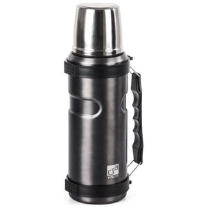 G21 Thermos μπουκάλι G21 για ποτά, 1000ml, ατσάλινο γκρι με λαβή 13564575 8595627423995