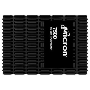 Dysk SSD Micron Micron 7500 MAX - SSD - Mixed Use - verschlusselt - 1.6 TB - intern - 2.5" (6.4 cm) - U.3 PCIe 4.0 (NVMe) - 256-Bit-AES, 3072-Bit-RSA, FIPS 140-3 Level 2, 208-Bit-RSA - TCG Opal Encryption 2.01