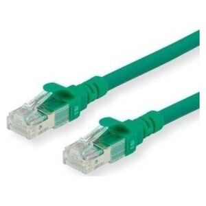 Roline ROLINE - Patch- Cable - RJ- 45 (M) to RJ- 45 (M) - 2 m - UTP - CAT 6 - halogen free, shaped, stranded - green (21.15.2532)