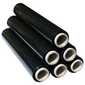 Folia stretch Blow 9525#                Folia stretch czarna 3,0kg 500mm szerokość-50cm. -grubośc-23um.