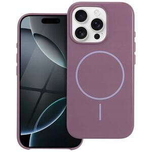 Glossy Mag Cover kompatybilny z MagSafe pasuje do IPHONE 15 PRO fioletowy