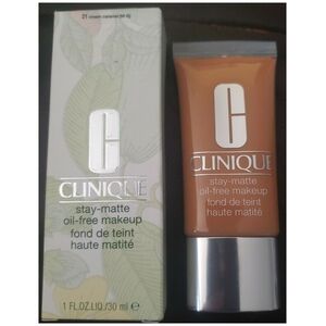 Clinique Clinique, Stay-Matte Makeup, Oil-free, Liquid Foundation, 21, Cream Caramel, 30 ml για γυναίκες 13078425 20714552602