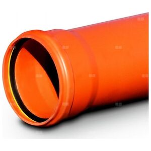 Magnaplast Εξωτερικός σωλήνας λυμάτων PVC-U 160/6000x4,7 KGEL SN8 στερεό 12207736 4052836953636