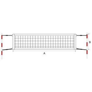 Dunlop Papl. τένις tinklas HUMBLE Econom 8,5x1m 2mm 1vnt. 13949226 2033785044578