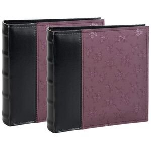 Victoria Collection Album B 10x15/200MS Flower-5 BP, μωβ 2τμχ 13991628 4741326102462