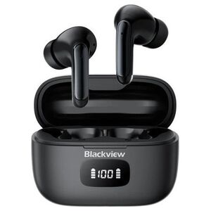 Blackview Słuchawka bluetooth AirBuds 12 TWS BT 5.4 LCD  Czarny 400mAh