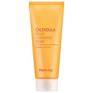 FarmStay Calendula Relief Cleansing Foam oczyszczająca pianka do twarzy 180ml