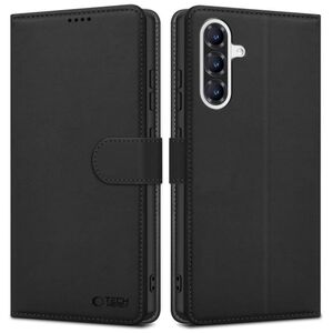 Case OPPO A56 5G Tech-Protect Wallet Matte black 5906302361120