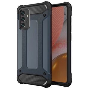 Pancerne hybrydowe etui Hybrid Armor pokrowiec na Samsung Galaxy A36 - niebieskie