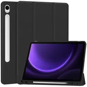 Bizon Case Tab Lizard Samsung Galaxy Tab S9 / S9 FE black