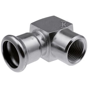 Kolano 90° krótkie GW Steel - 28 Rp1/2KAN-THERM