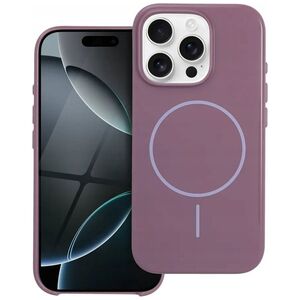 Premium Glossy Mag Cover kompatybilny z MagSafe i Camera Control button pasuje do IPHONE 16 PLUS fioletowy