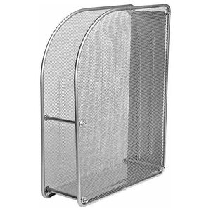 Forofis Pojemnik na czasopisma 26x30cm FOROFIS 91317 srebrny metalowy
