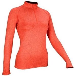 Avento T-shirt for women AVENTO 33VG KOR 38 Coral melange/White/Silver