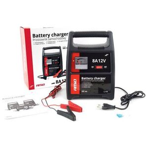 AMiO AMiO Prostownik ze wskazówką (bezp.) 8A, 12V SBC-8A