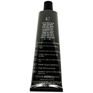 Keune Keune, Tinta Color, Permanent Hair Dye, 4.7 Medium Violet Brown, 60 ml For Women