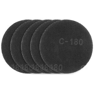 Graphite Siatka ścierna do gipsu na rzep 180 mm, K180, 5szt do szlifierki 59G263