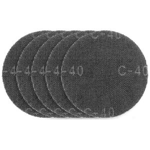 Graphite Siatka ścierna do gipsu na rzep 180 mm, K40, 5szt do szlifierki 59G263