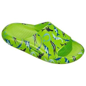 Ocean Šlepetės vaik. BECO OCEAN DINOS 9275 8 26/27 žalias