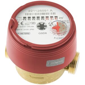 Sourcing HOT WATER METER DN15 8CM 2.5M3/H R100