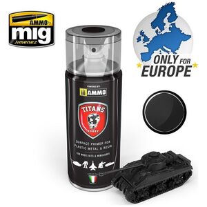 Vallejo Ammo: Titans Matt Primer - Black