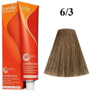 Londa Professional Londa Professional, Londacolor, Ammonia-Free, Demi-Permanent Hair Dye, 6/3 , 60 ml For Women