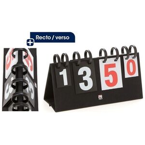 Tremblay Score table TREMBLAY AR029 44 x21cm, 0-30 large numbers, 0-5 small numbers