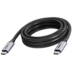 VISION Professionelles Installationskabel USB-C - LEBENSLANGE GARANTIE - USB 3.2 20 Gbps - Koaxialkabelkonstruktion - Maximale Auflosung 4K 60 Hz - Unterstutzt Ladestrom von 3A - USB-C 3.2 (M) zu USB-C 3.2 (M) - Aussendurchmesser 4,5 mm - 22+30 AWG -