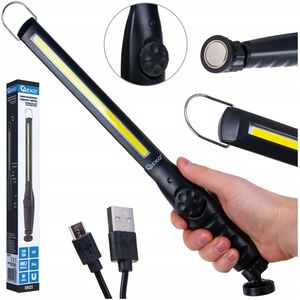 Lampa warsztatowa regulowana z magnesem LED COB 10W 1800mAh 450lm IP44
